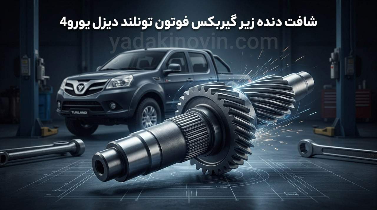 خرید شافت دنده زیر گیربکس فوتون تونلند دیزل یورو4